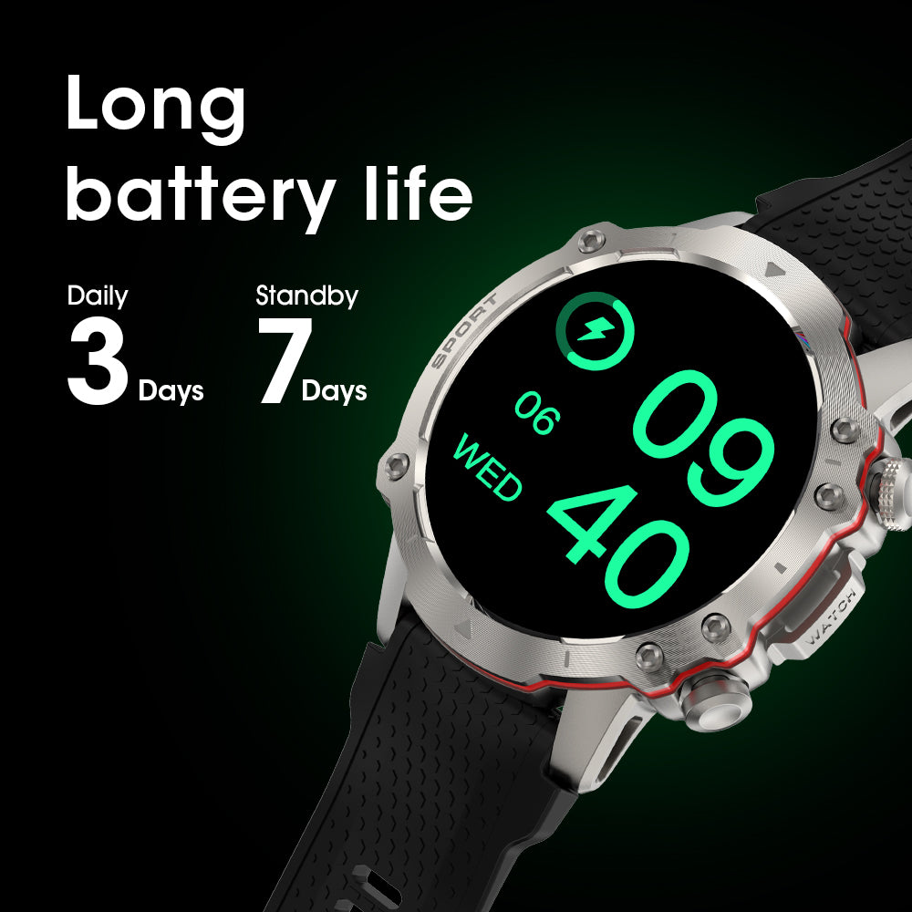 Naviforce NT10 SportPro Smart Watch - Black Green