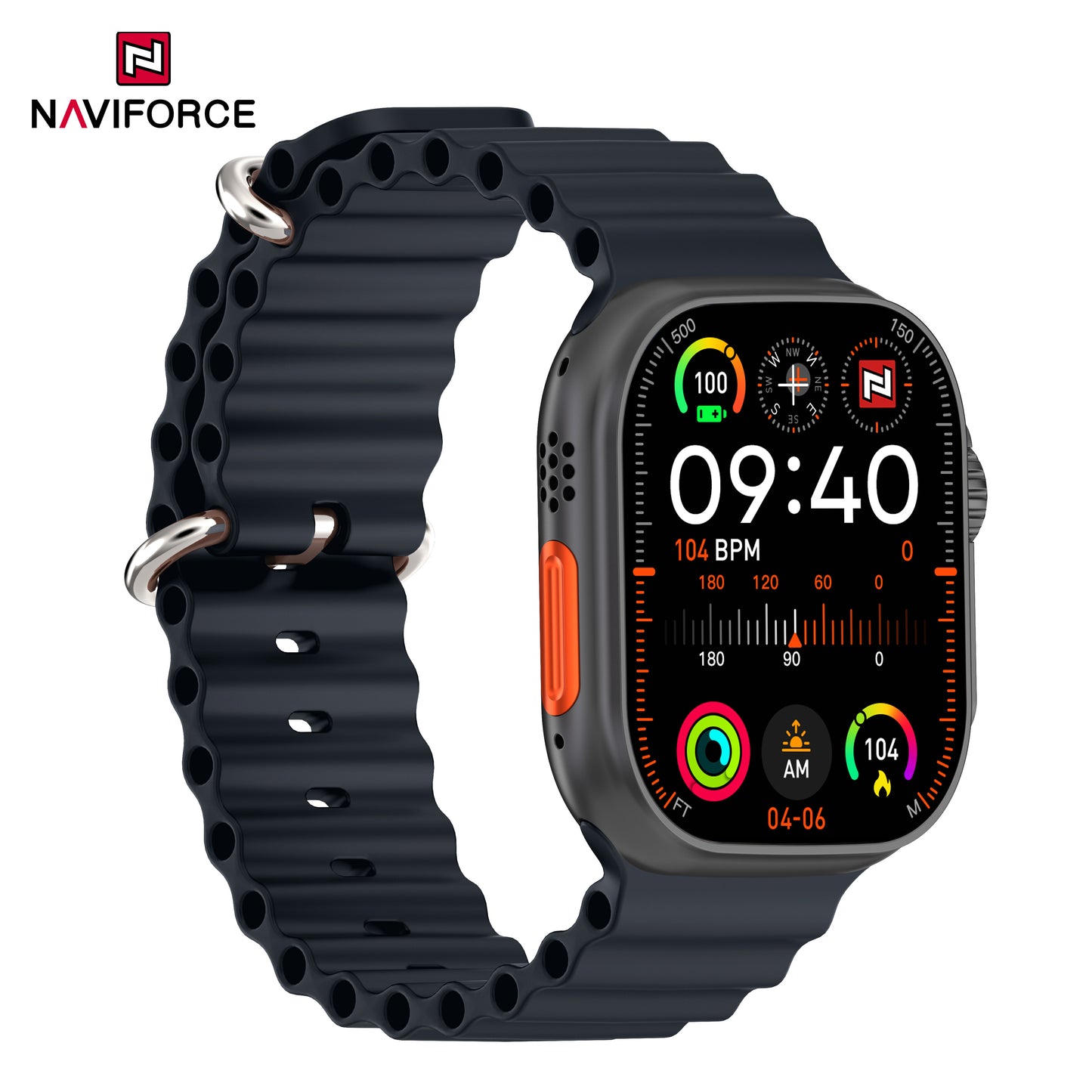 Naviforce NT13 UltraPro Smart Watch - Black