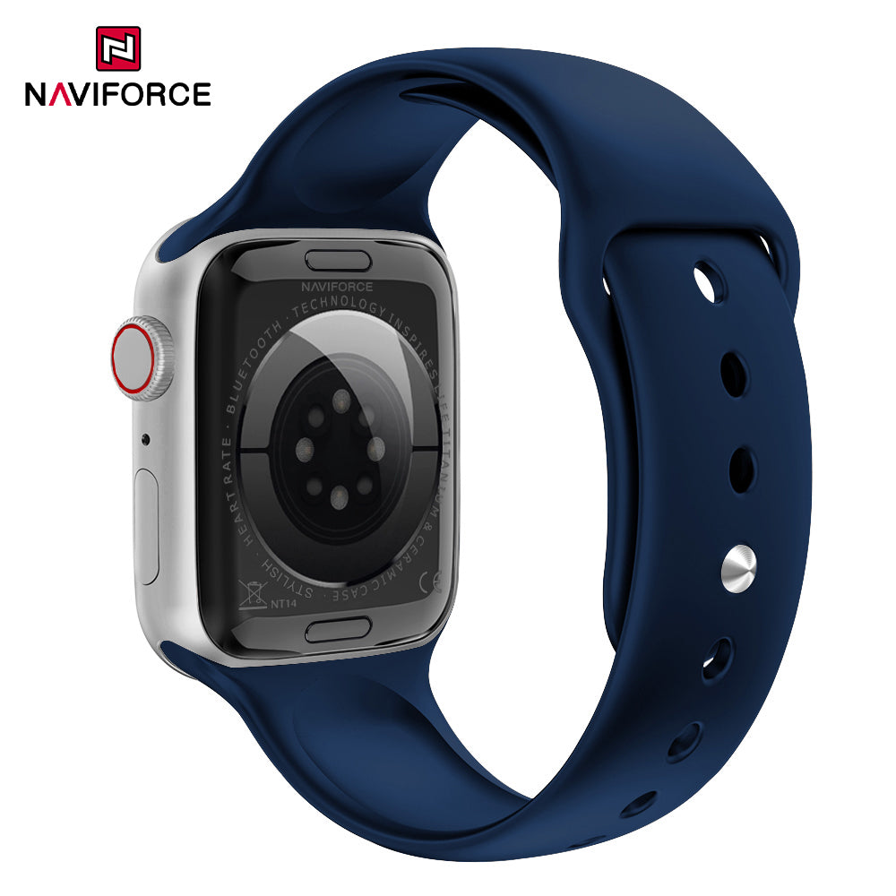 Naviforce NT14 XtremePro Smart Watch - Silver Blue