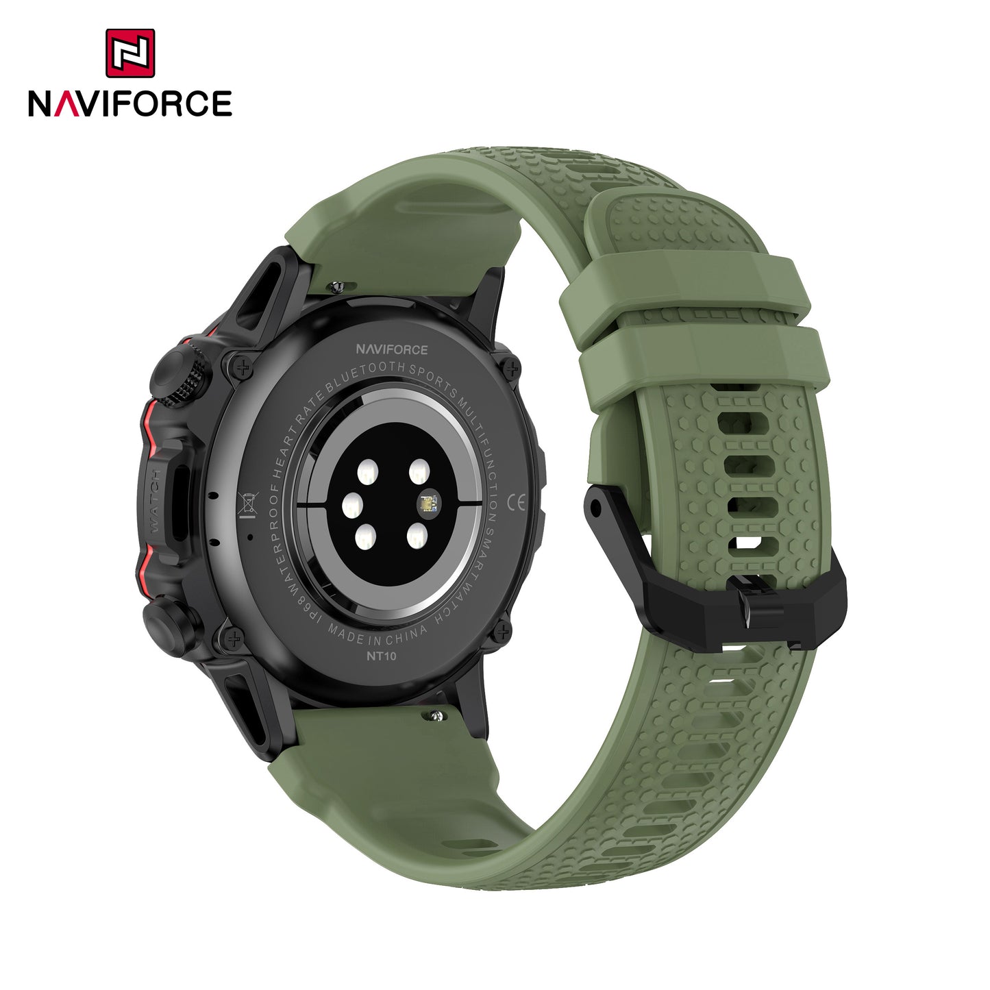 Naviforce NT10 SportPro Smart Watch - Black Green