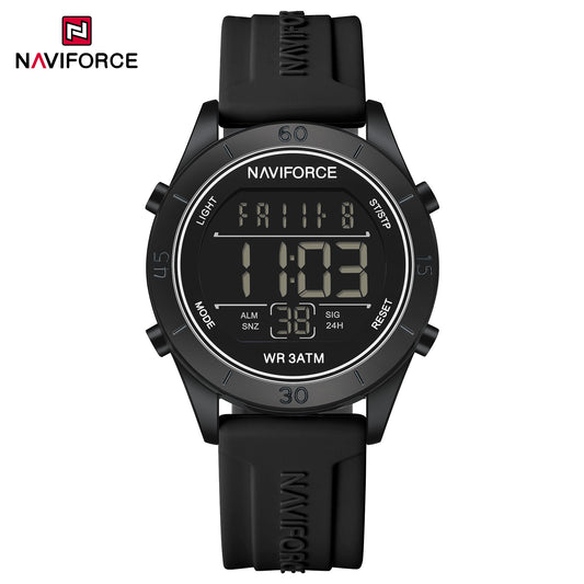 Naviforce 5054 Polo Digital Women Watch - Black