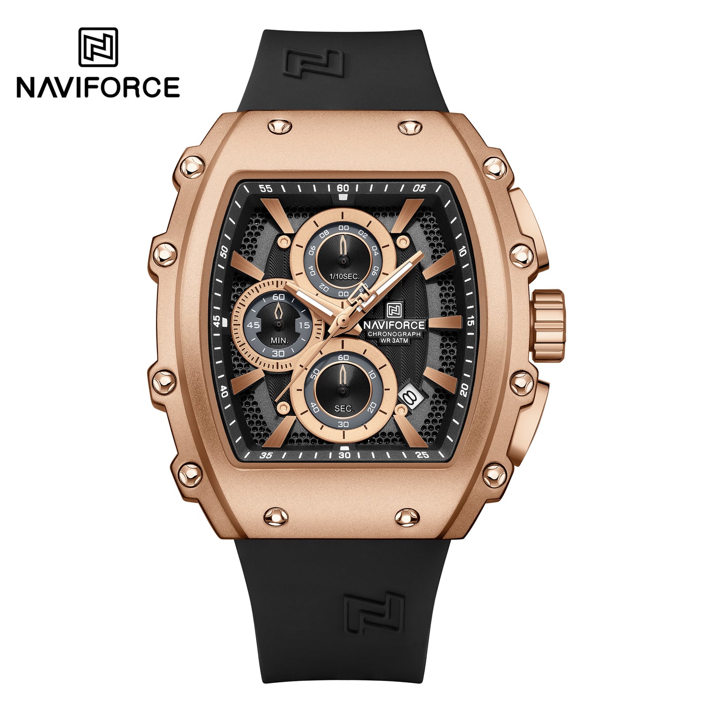Naviforce 8070 Symphony Men Watch - Rosegold