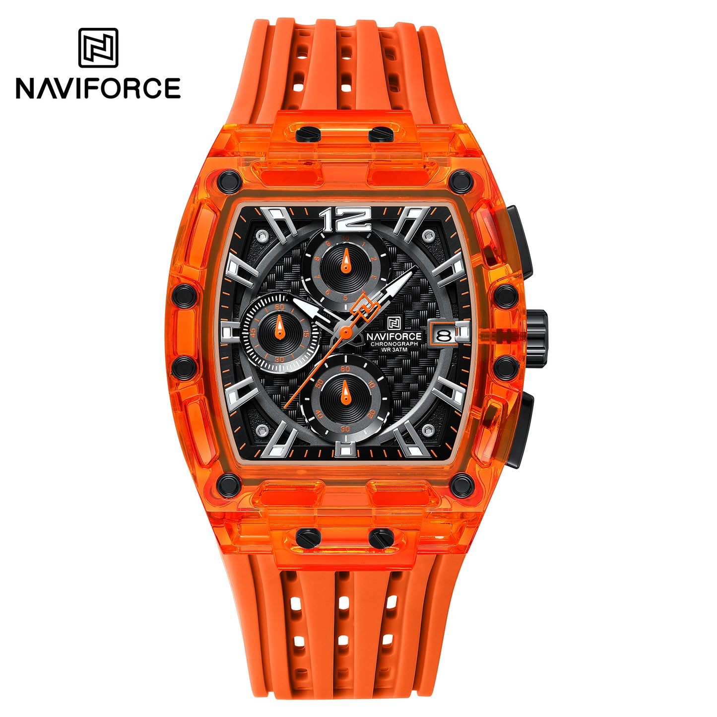 Naviforce 7105 Naddy Men Watch - Orange
