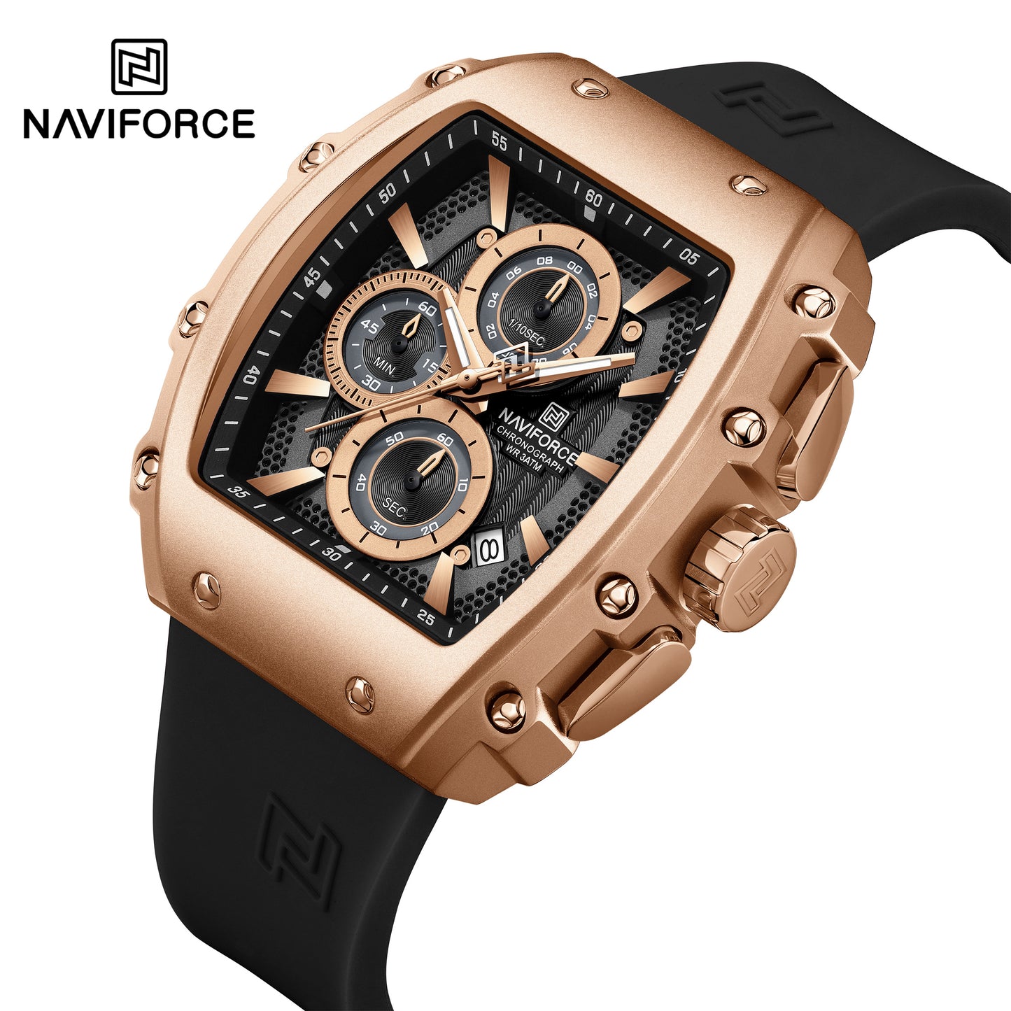 Naviforce 8070 Symphony Men Watch - Rosegold