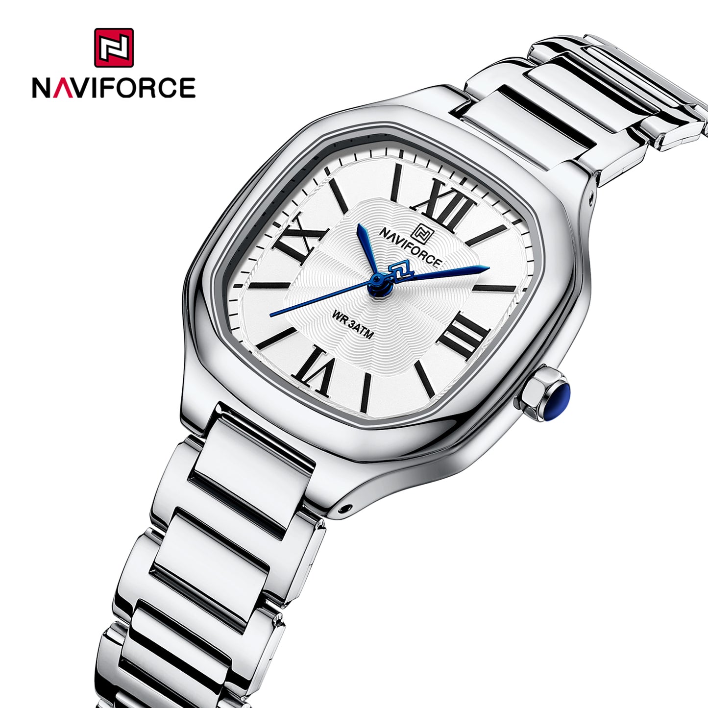 Naviforce 5042 Romania Women Watch - Silver