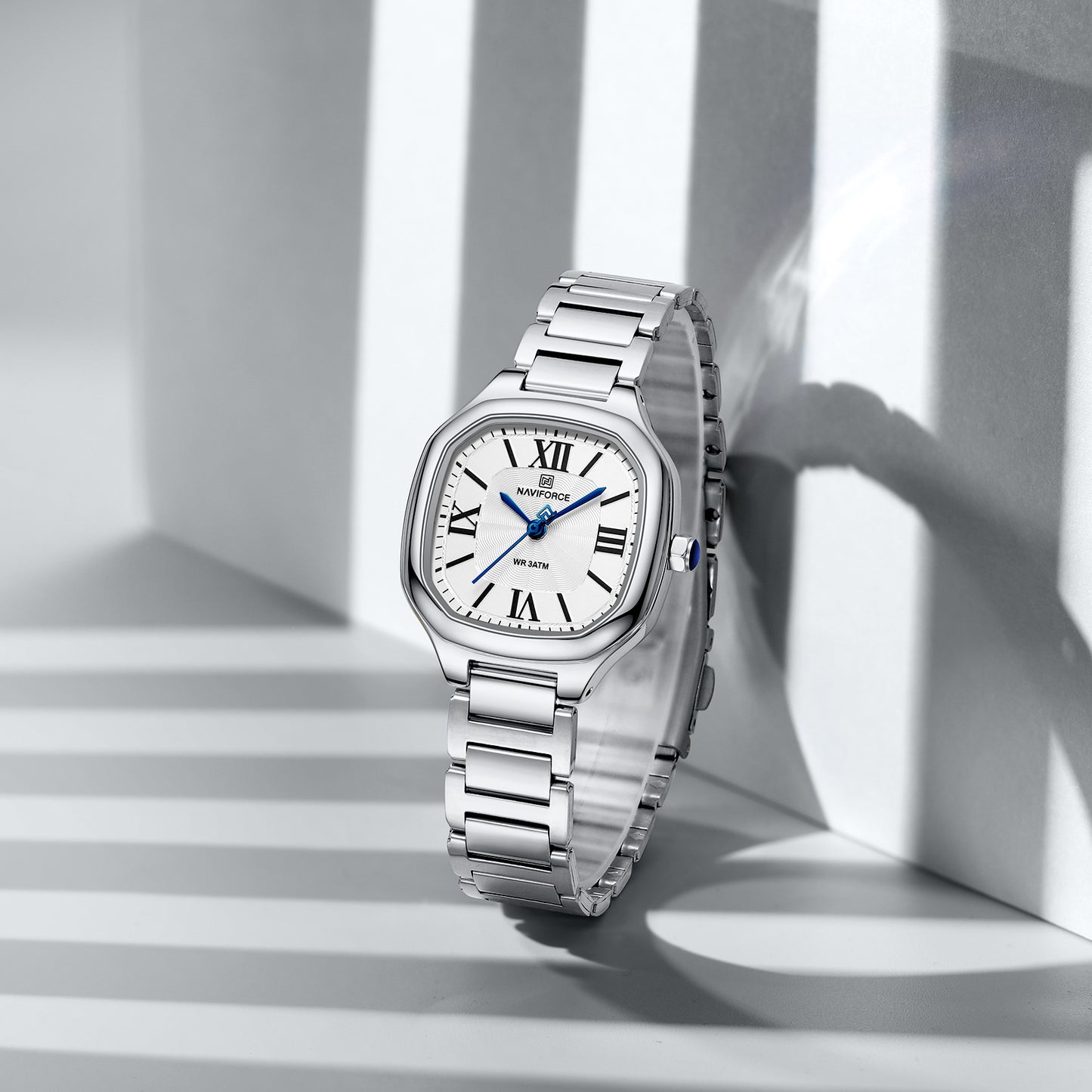 Naviforce 5042 Romania Women Watch - Silver