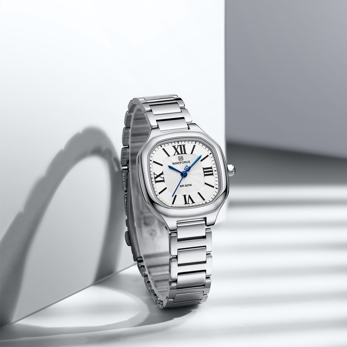 Naviforce 5042 Romania Women Watch - Silver
