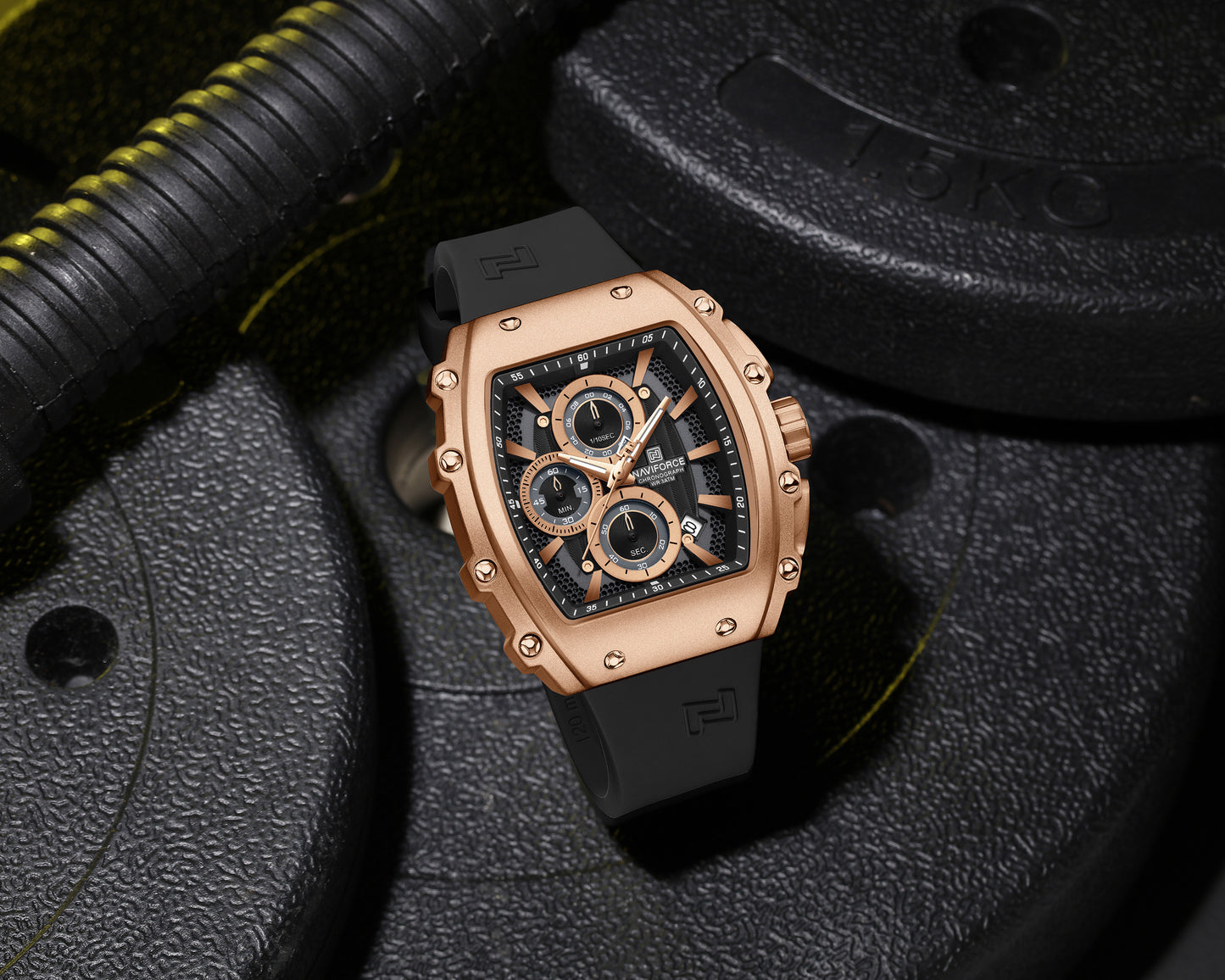 Naviforce 8070 Symphony Men Watch - Rosegold