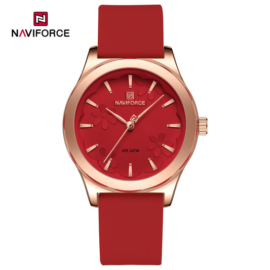 Naviforce 5051 Canary Women Watch - Red