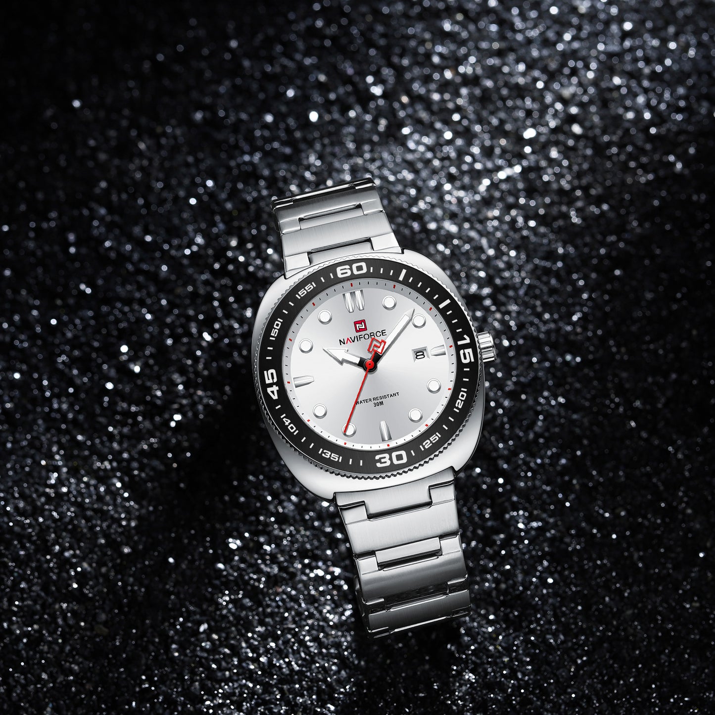 Naviforce 9250 Zala Men Watch - Silver