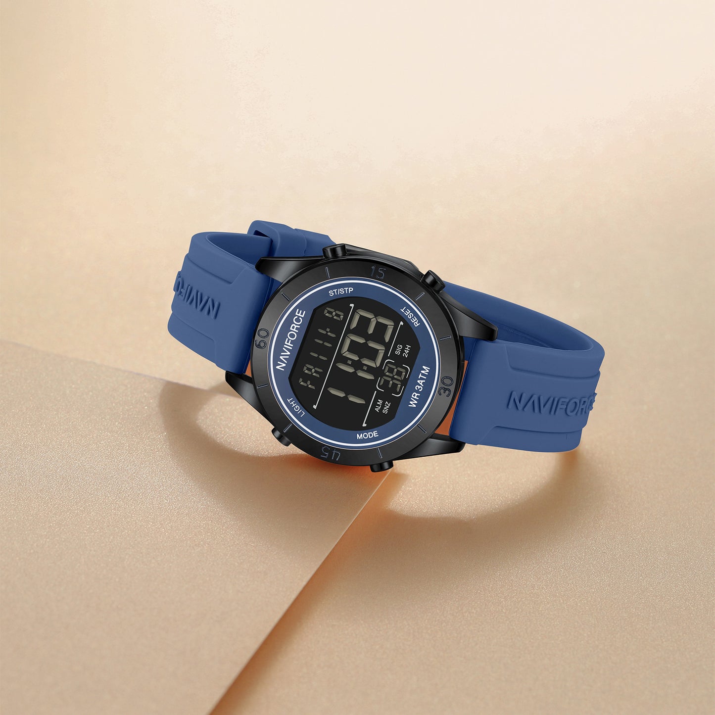 Naviforce 5054 Polo Digital Women Watch - Blue