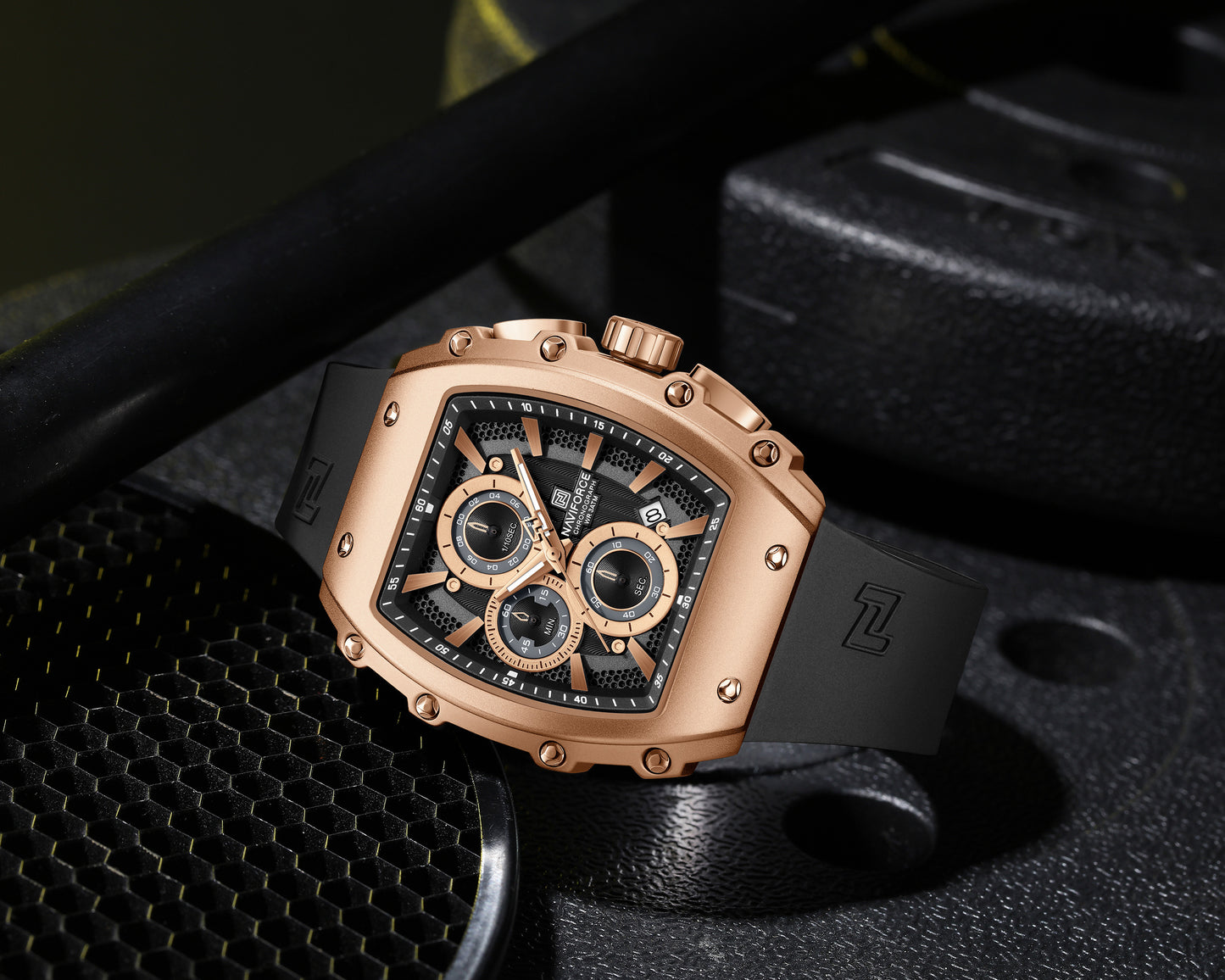 Naviforce 8070 Symphony Men Watch - Rosegold