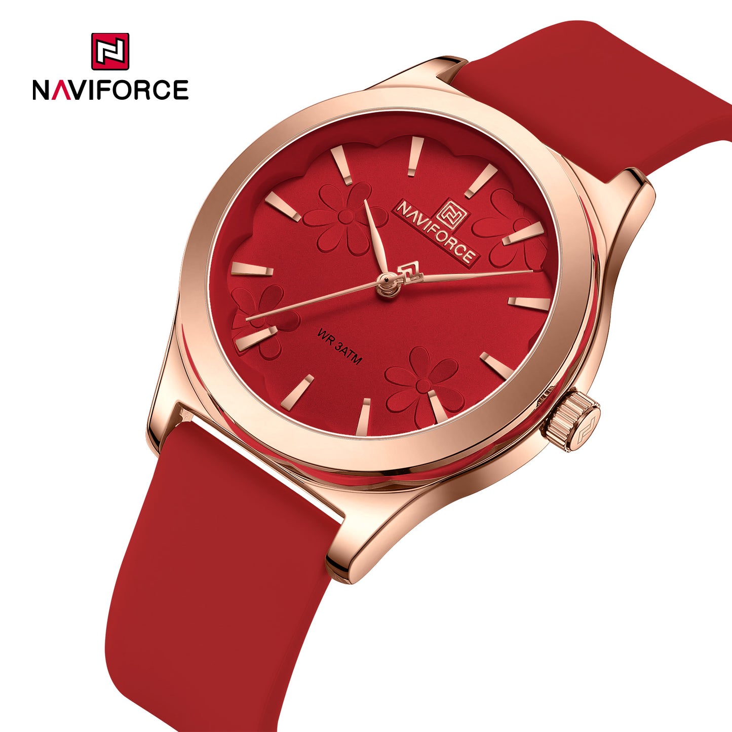 Naviforce 5051 Canary Women Watch - Red