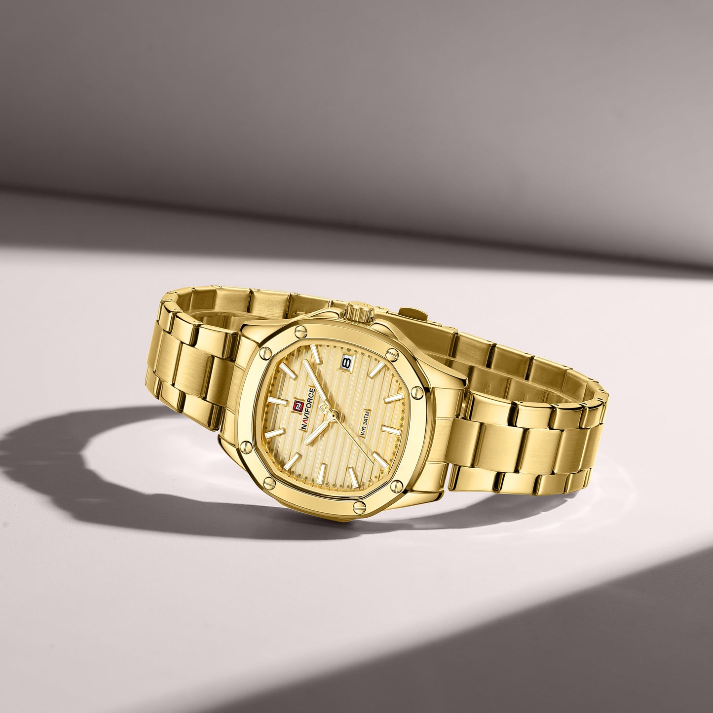 Naviforce 5069s Zuri Women Watch - Gold