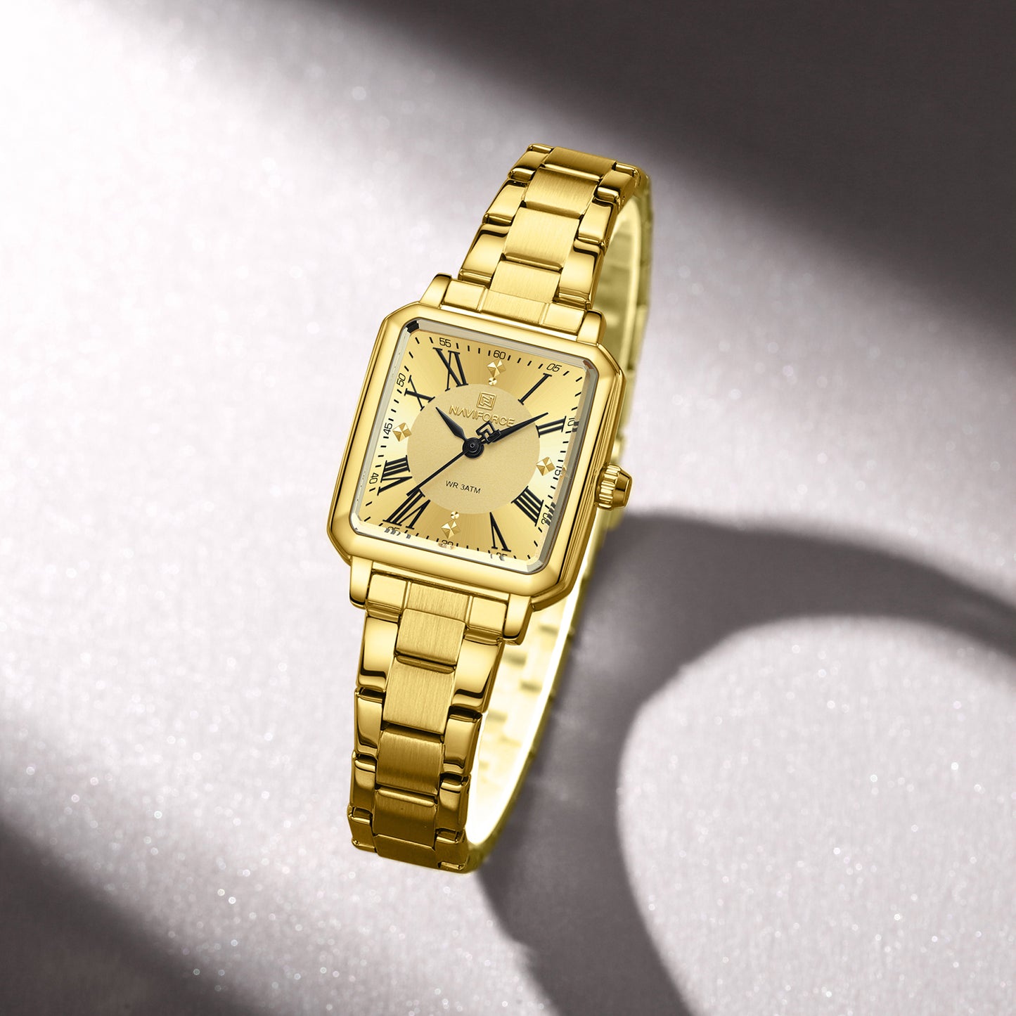 Naviforce 5065 Classique Women Watch - Gold
