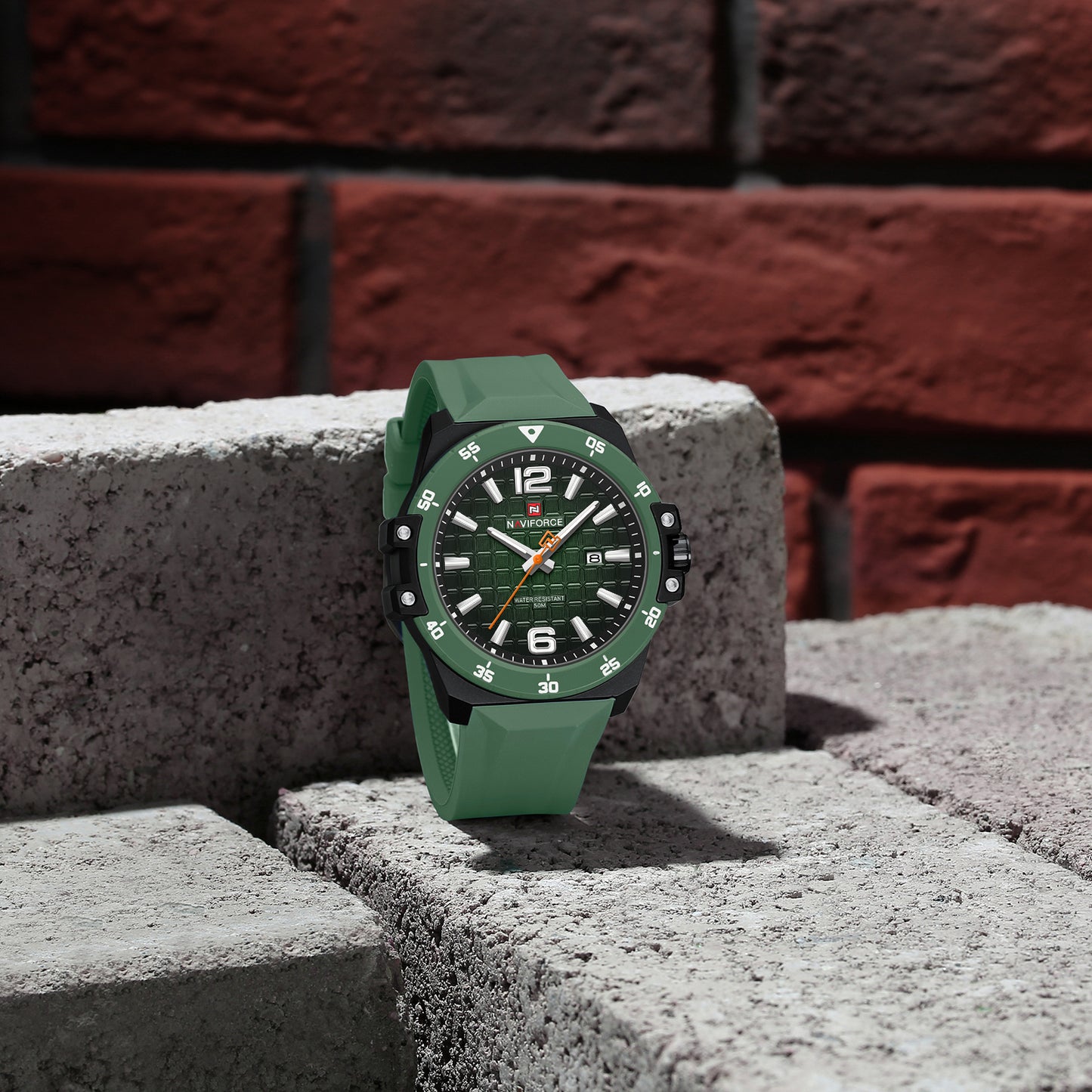 Naviforce 7122 Harmony Men Watch - Green