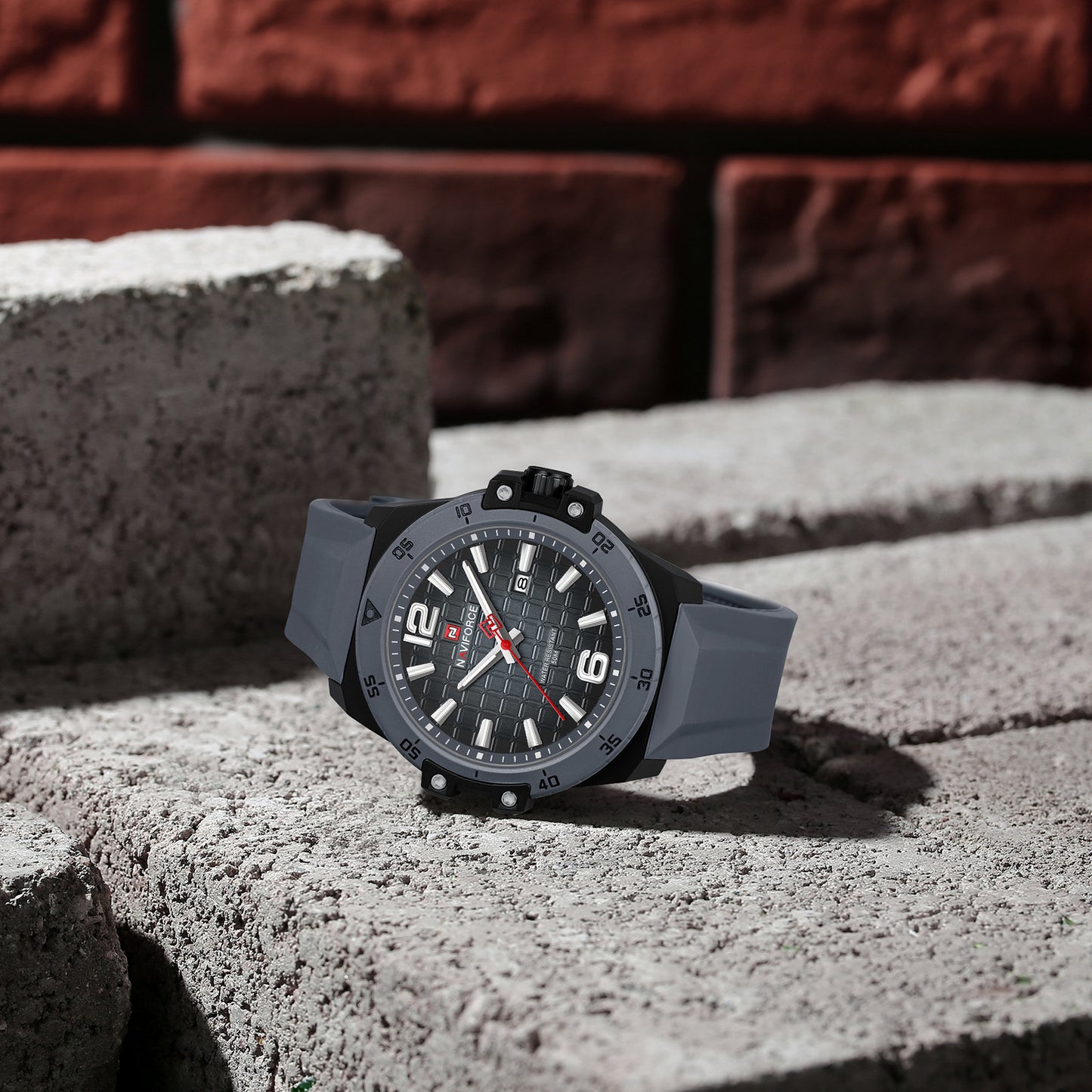 Naviforce 7122 Harmony Men Watch - Grey