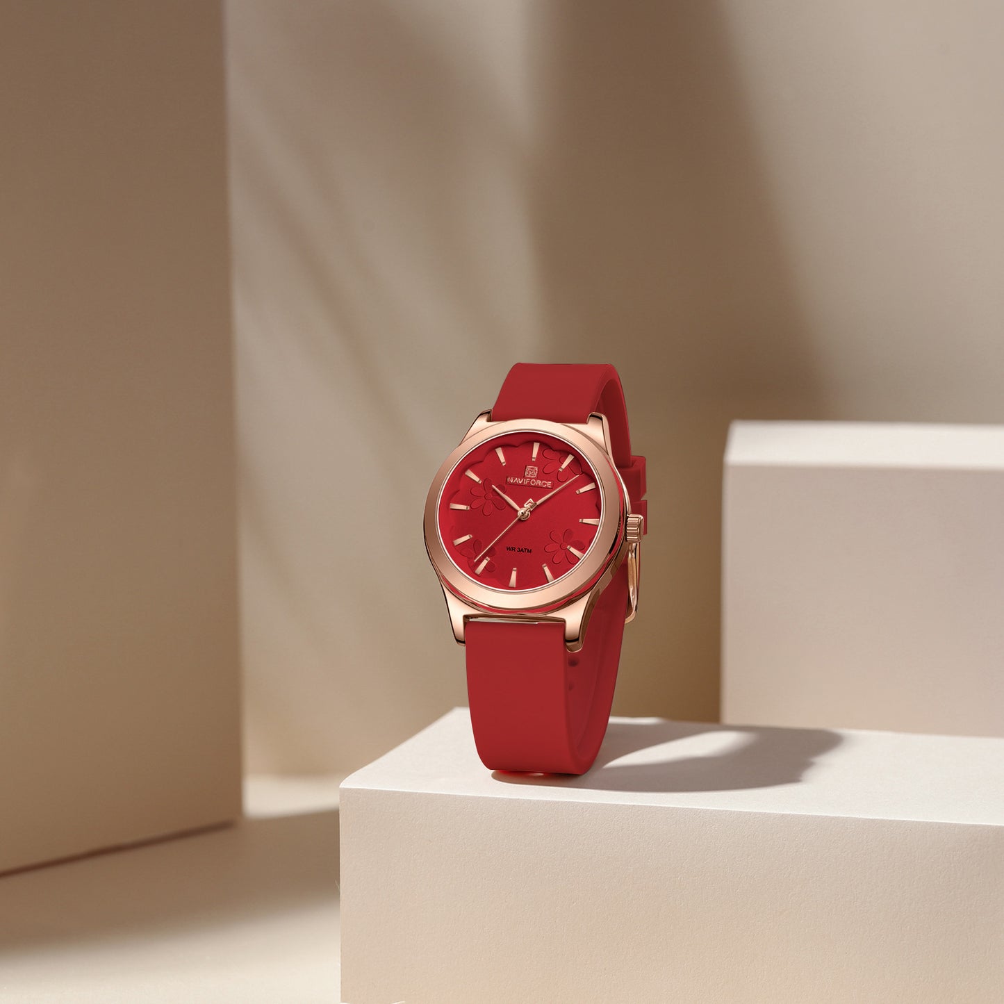 Naviforce 5051 Canary Women Watch - Red