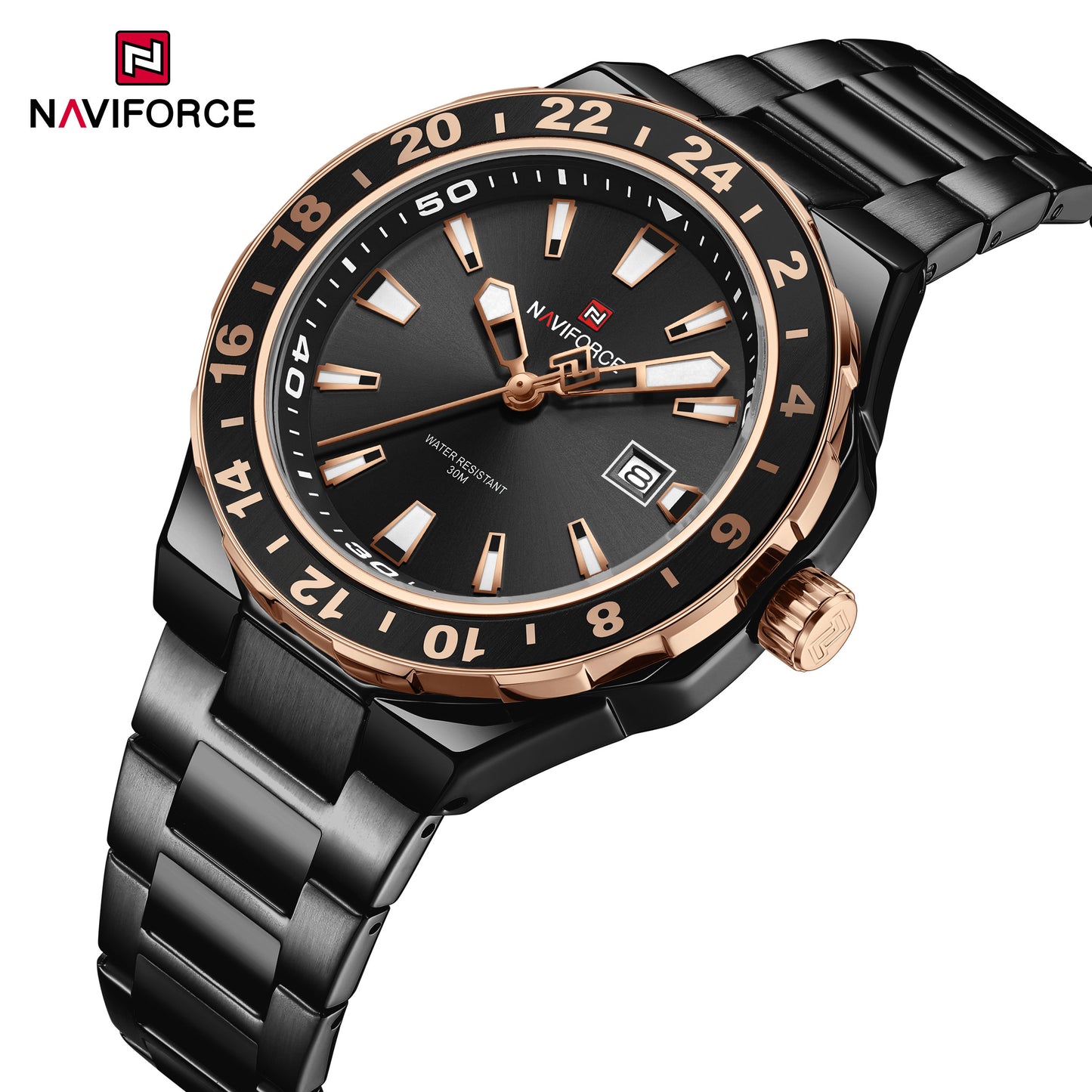 Naviforce NF9249 Freedom Men Watch - Black