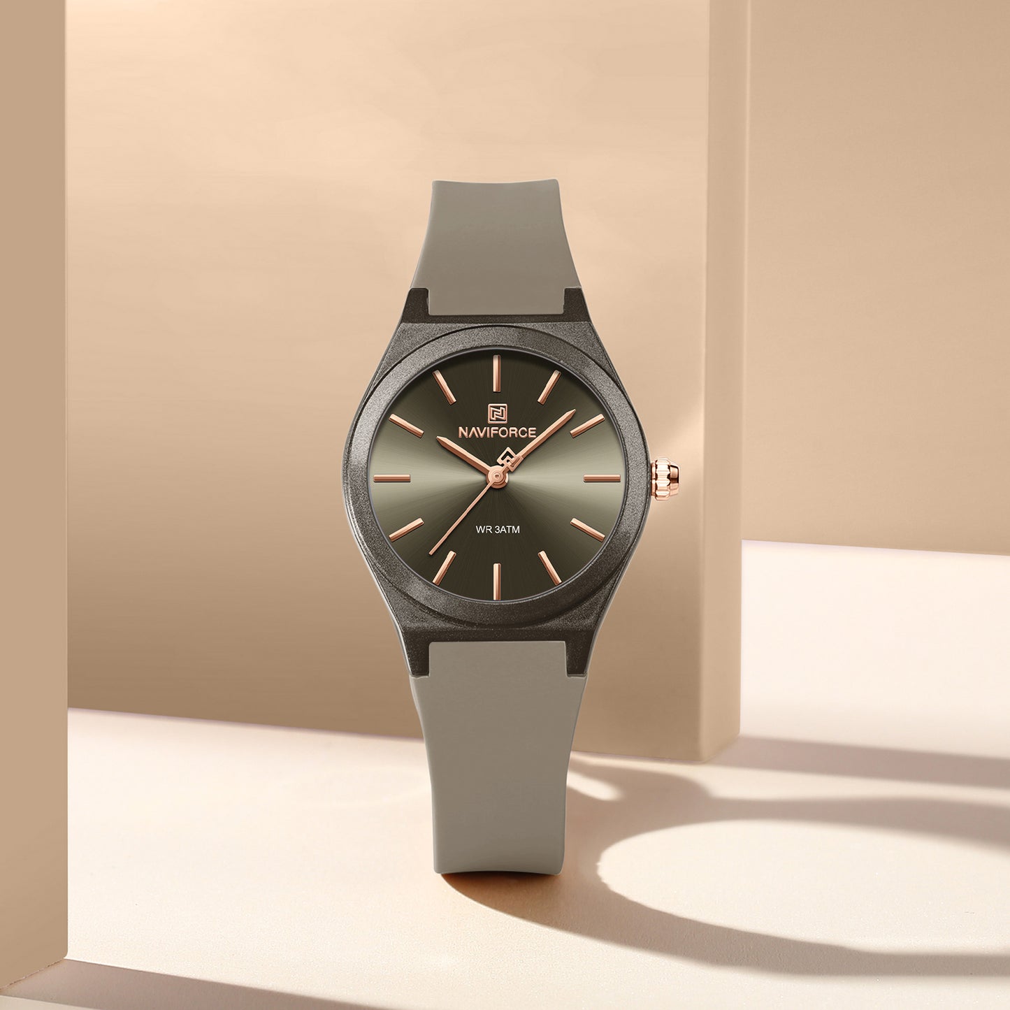 Naviforce 5056 Stellar Women Watch - Grey