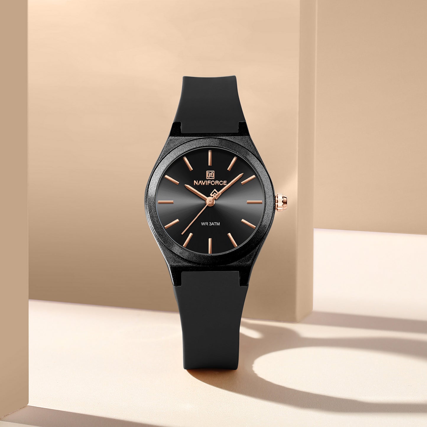 Naviforce 5056 Stellar Women Watch - Black