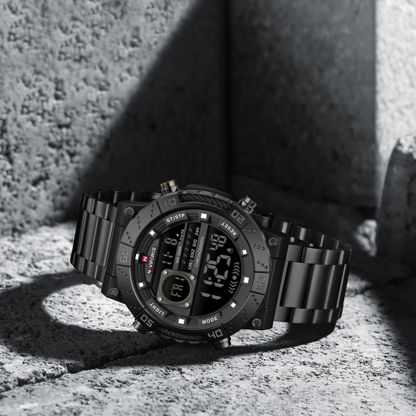 Naviforce 9241S Modulus Men Watch - Black