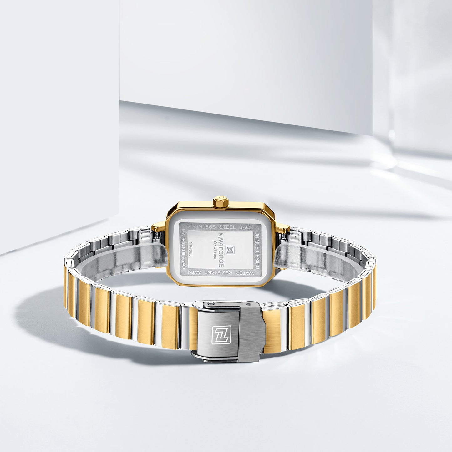 Naviforce 5050 Beverly Women Watch - Gold Green