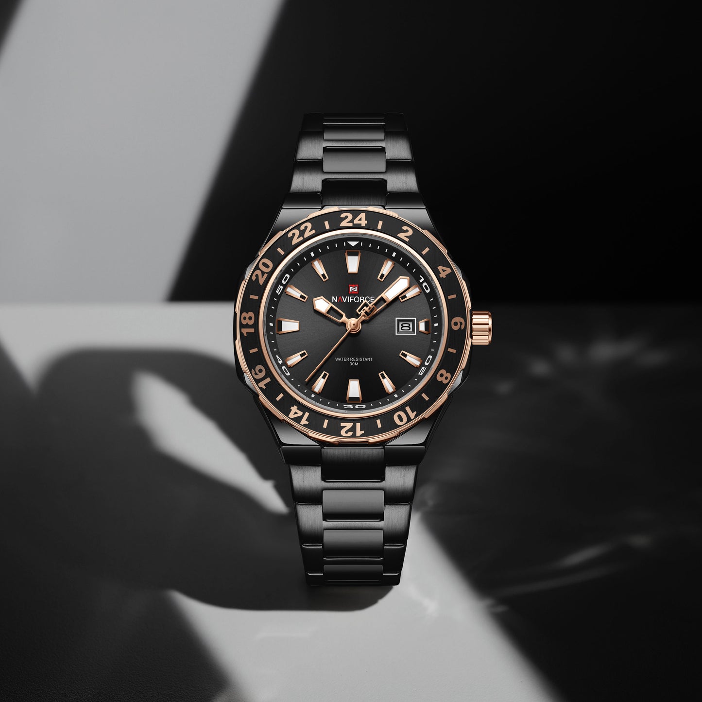Naviforce NF9249 Freedom Men Watch - Black