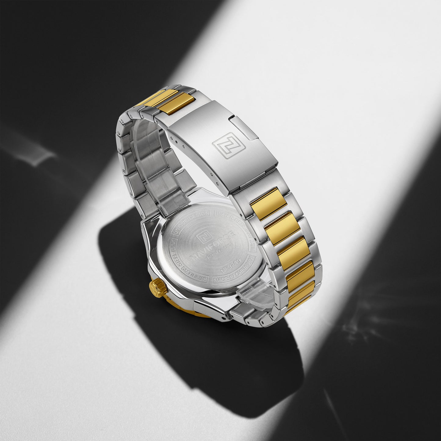 Naviforce NF9249 Freedom Men Watch - SilverGold