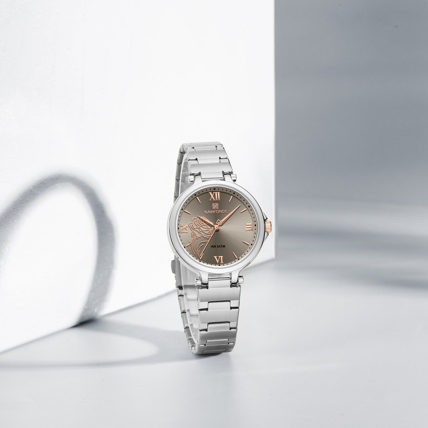 Naviforce 5060 Clevedon Women Watch - Silver Grey
