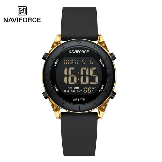 Naviforce 7108 Scarlett Women Watch - Black