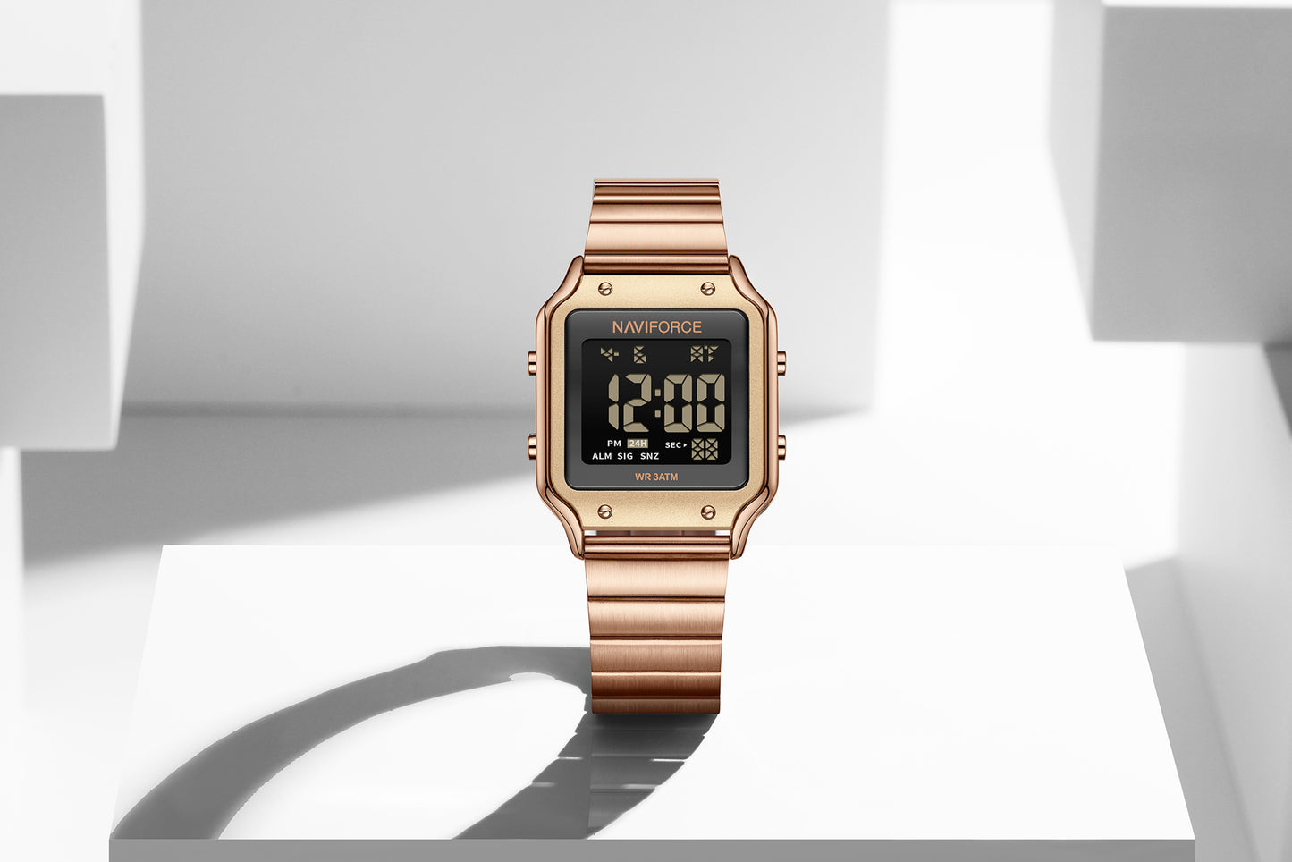 Naviforce 5046 Cleverly Women Watch - RoseGold