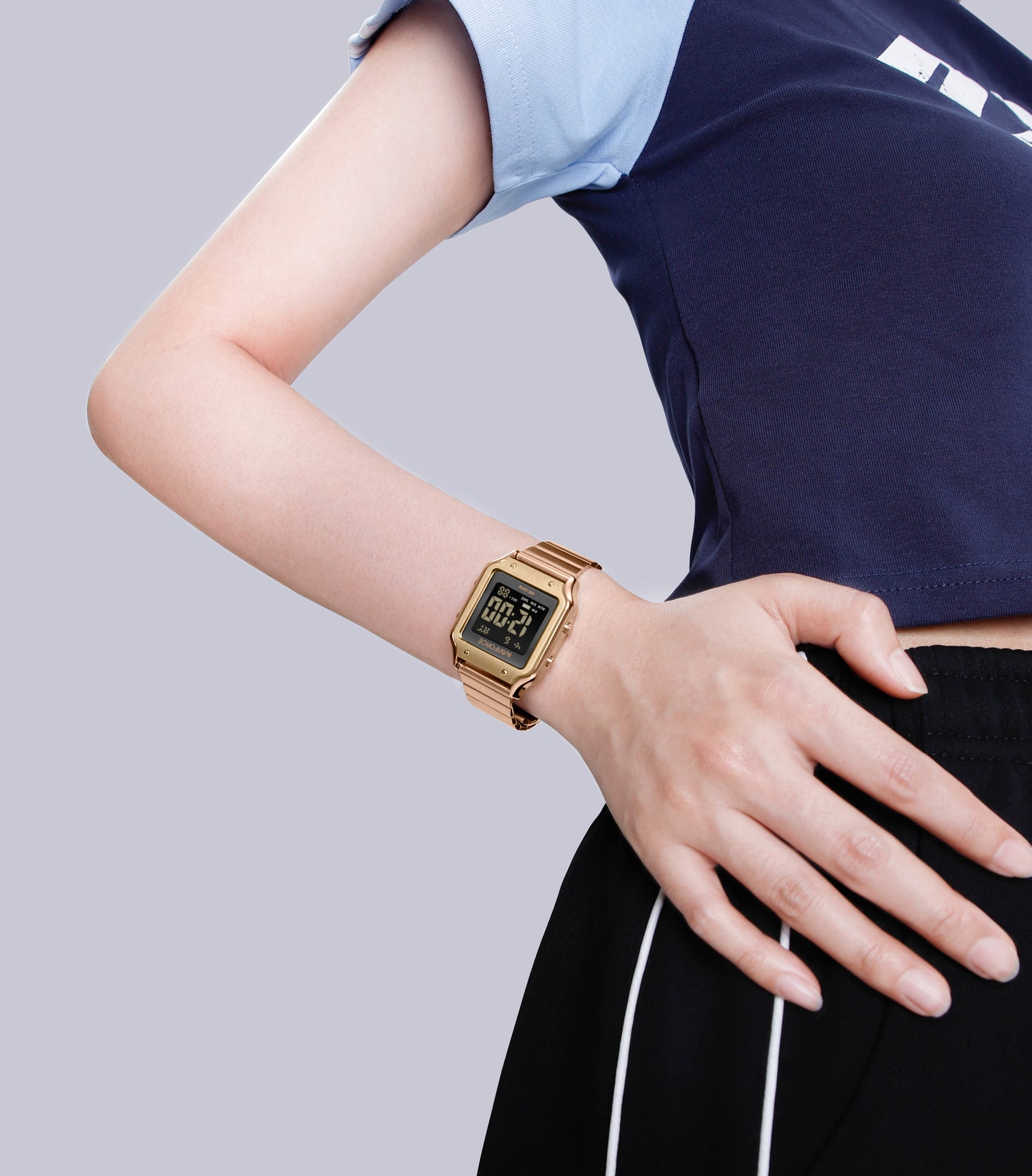 Naviforce 5046 Cleverly Women Watch - RoseGold