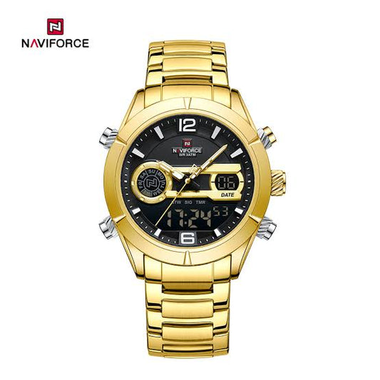 Naviforce 9232 The Men Business Watch - Gold