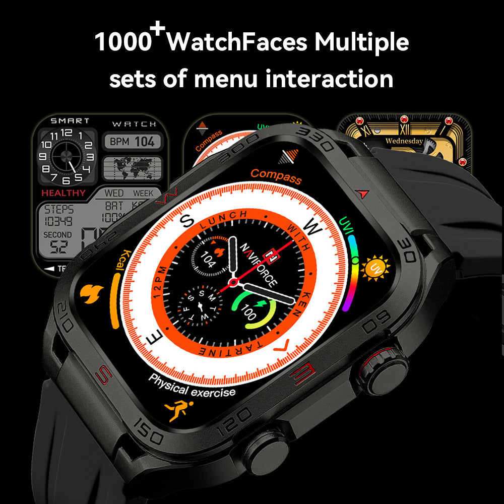 Naviforce NT11 FitPro Smart Watch - Black