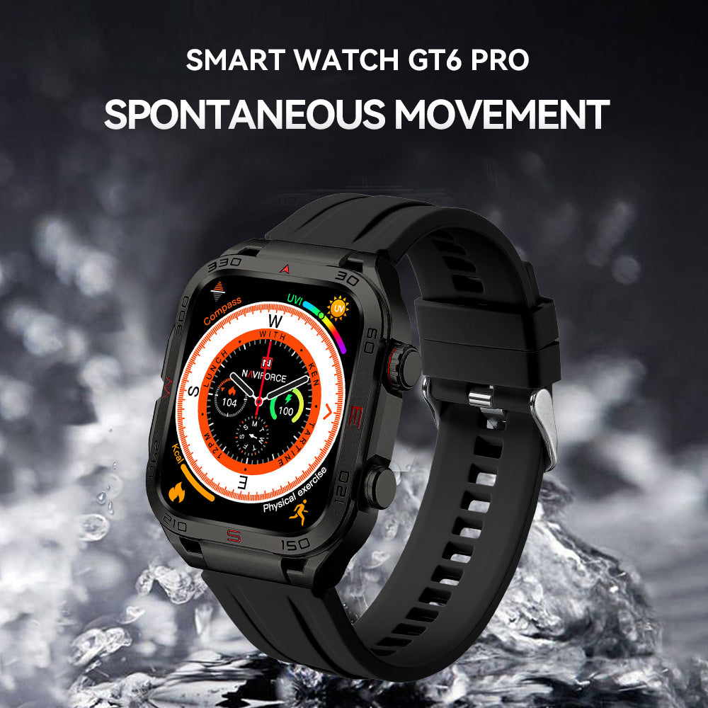 Naviforce NT11 FitPro Smart Watch - Black
