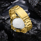 Naviforce 9182 Torpedo Men Watch - Gold