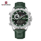 Naviforce 9262L Voyager Men Leather Watch - Green