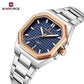 Naviforce 5053 Bold Women Watch - Silver RoseGoldBlue