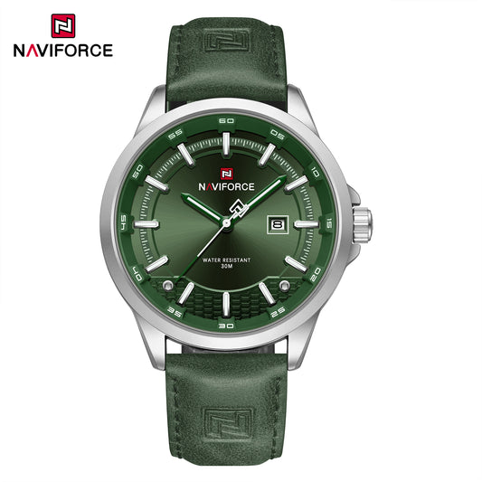 Naviforce 9248 The Gemine Men Watch - Green
