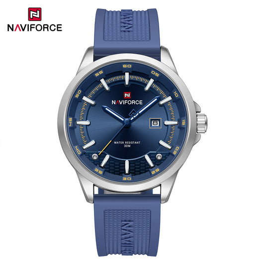 Naviforce 9248T The Gemine Men Watch - Blue
