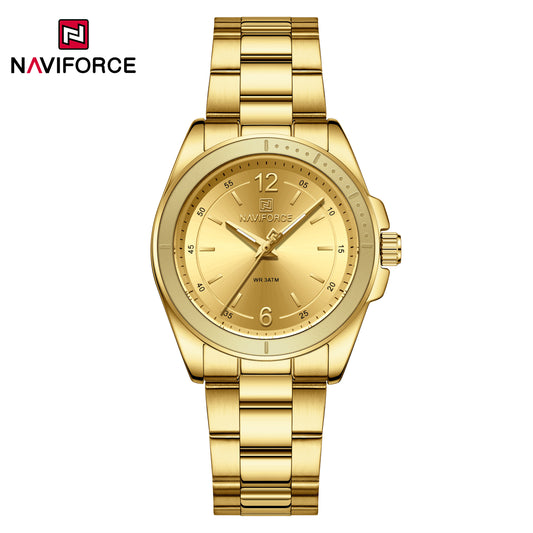 Naviforce 5062 Eminent Women Watch - Gold