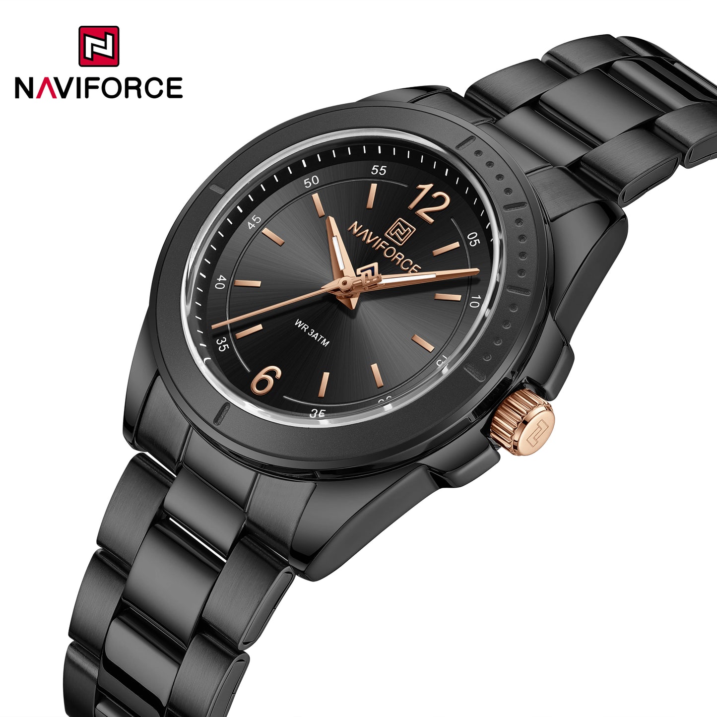 Naviforce 5062 Eminent Women Watch - Black