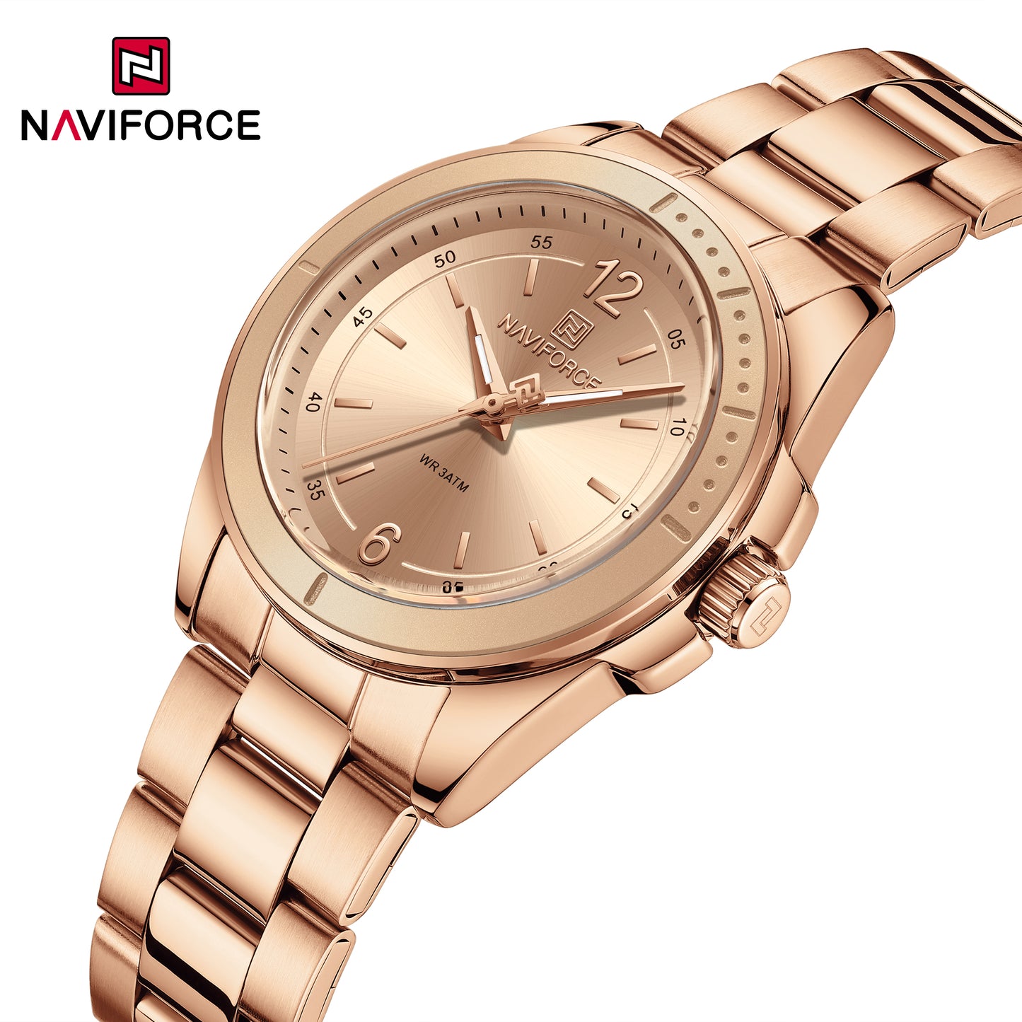 Naviforce 5062 Eminent Women Watch - Rosegold