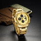 Naviforce 9197 Electron Men Watch - Gold