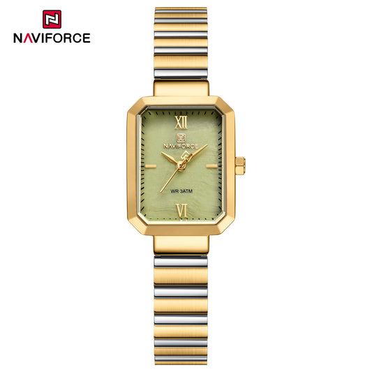 Naviforce 5050 Beverly Women Watch - Gold Green