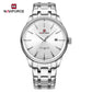 Naviforce 9230 Gamora Quartz Analog Men Watch - Silver