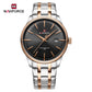 Naviforce 9230 Gamora Quartz Analog Men Watch - RoseGold Black