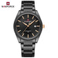 Naviforce 9276S Maison Classic Men Watch - Black RoseGold
