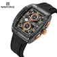 Naviforce 8052 Fantasy Men Watch - Black RoseGold